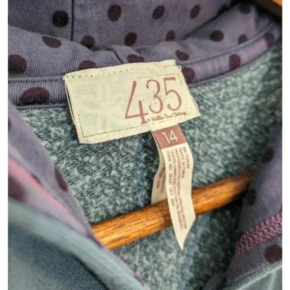 Matilda Jane 435 Ruffle My Compass Blue Hooded Vest Girls Size 14 Sleeveless - Picture 5 of 5